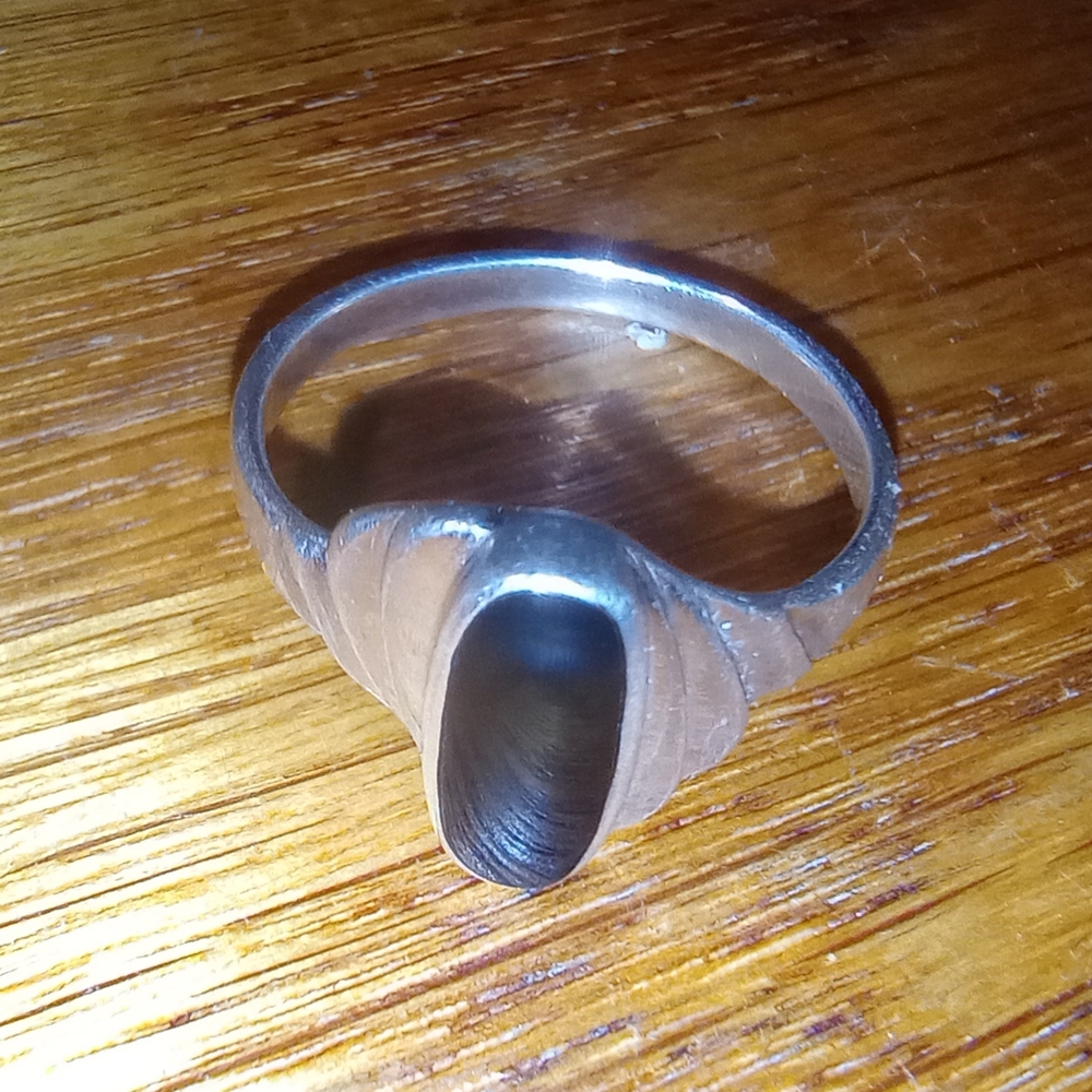 Silver Ring with Unique Design